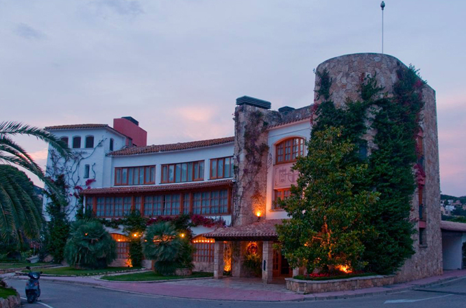 Das Restaurant el Trull, außerhalb von Lloret