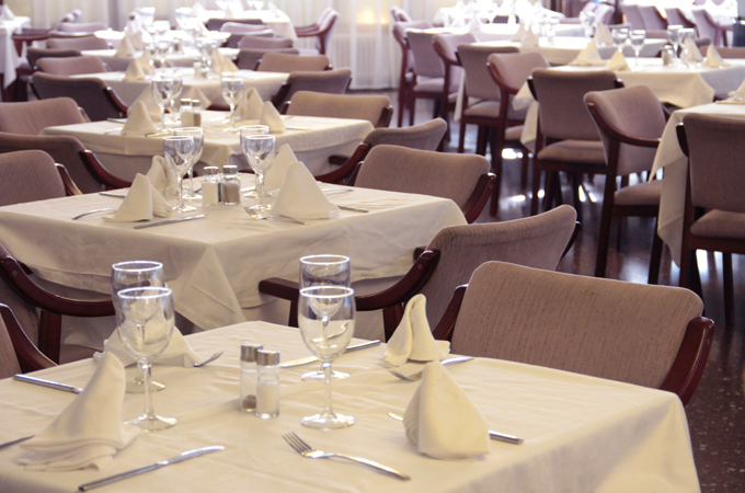 Einladender Restaurantbereich 