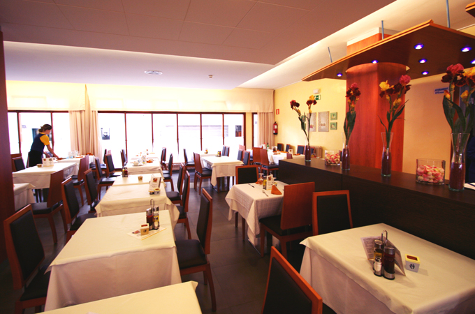 gemütliches Hotelrestaurant im Aqua Bertram