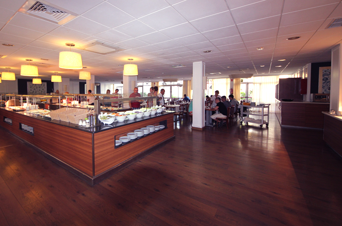 Einladender Restaurantbereich