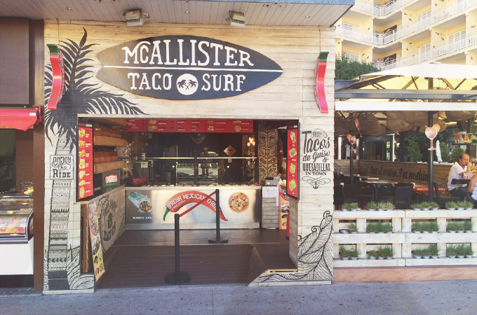 Außenansicht des McAllister in Lloret