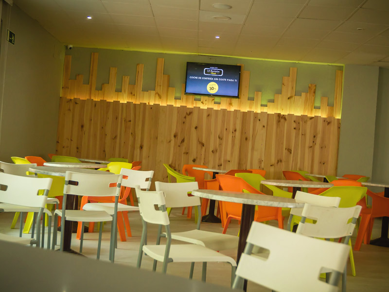 Freundliche Sitzecke in der Lobby