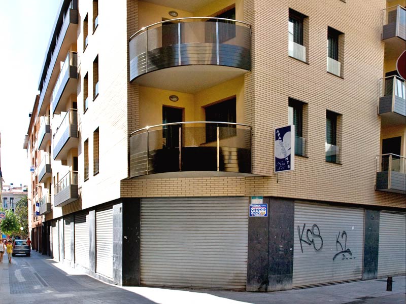 Apartmentkomplex von Außen